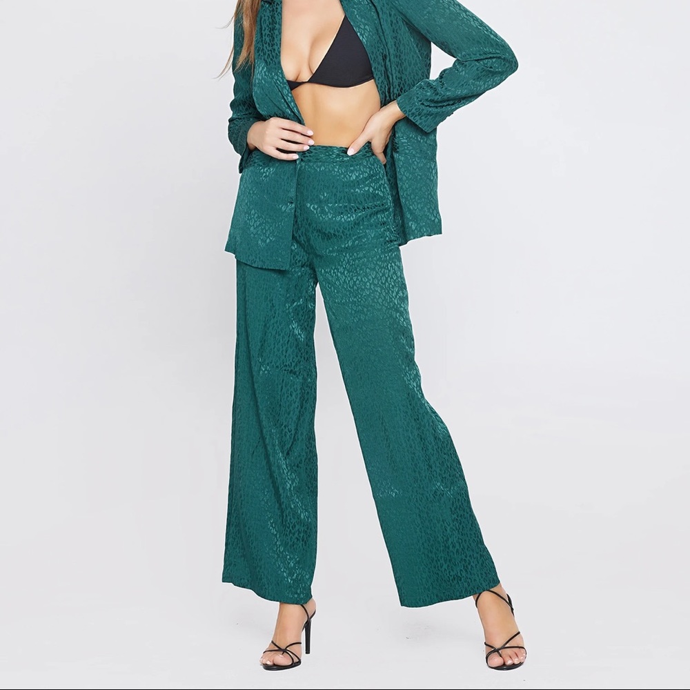 L*Space Harlow Pant in ultramarine leopard sz 2